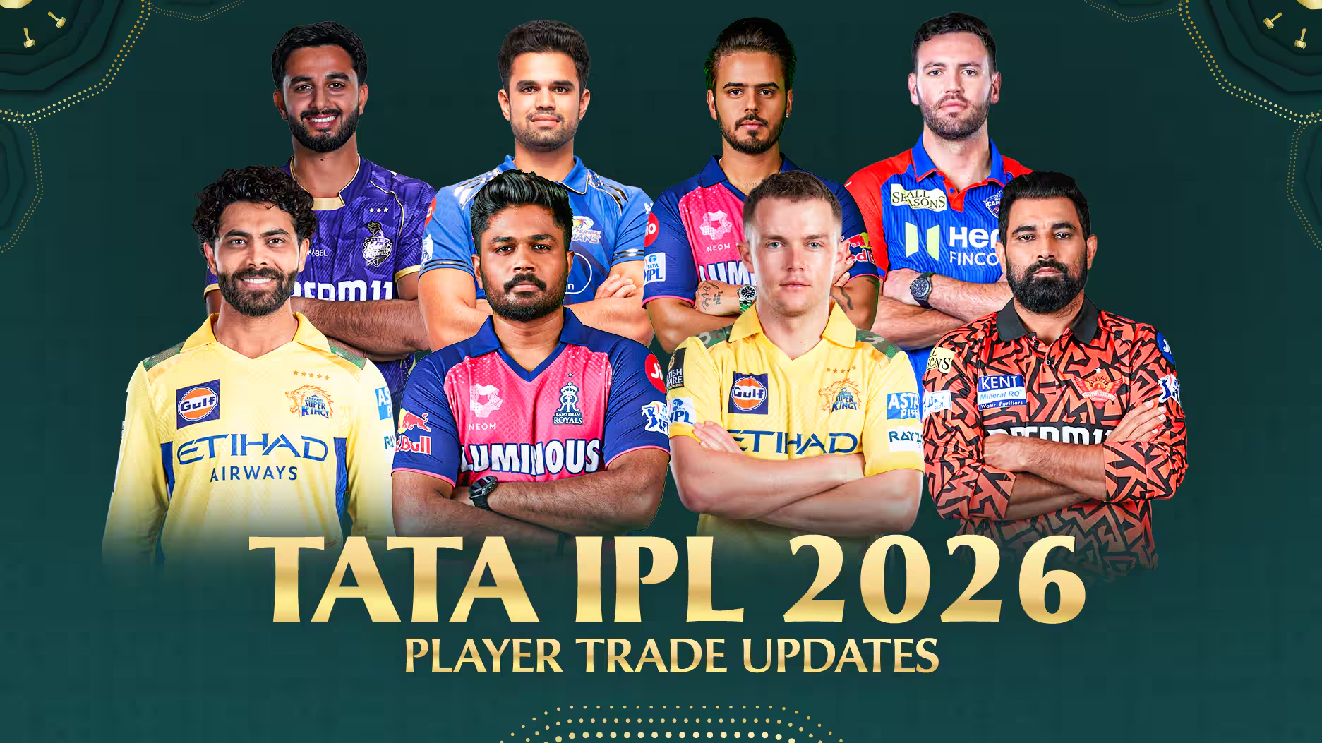 IPL 2026 all teams and captains - Aramaniexch247